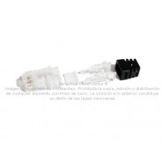 Plug Modular RJ45, UTP Cat6 con insertos, ancla y bota, precio x pieza